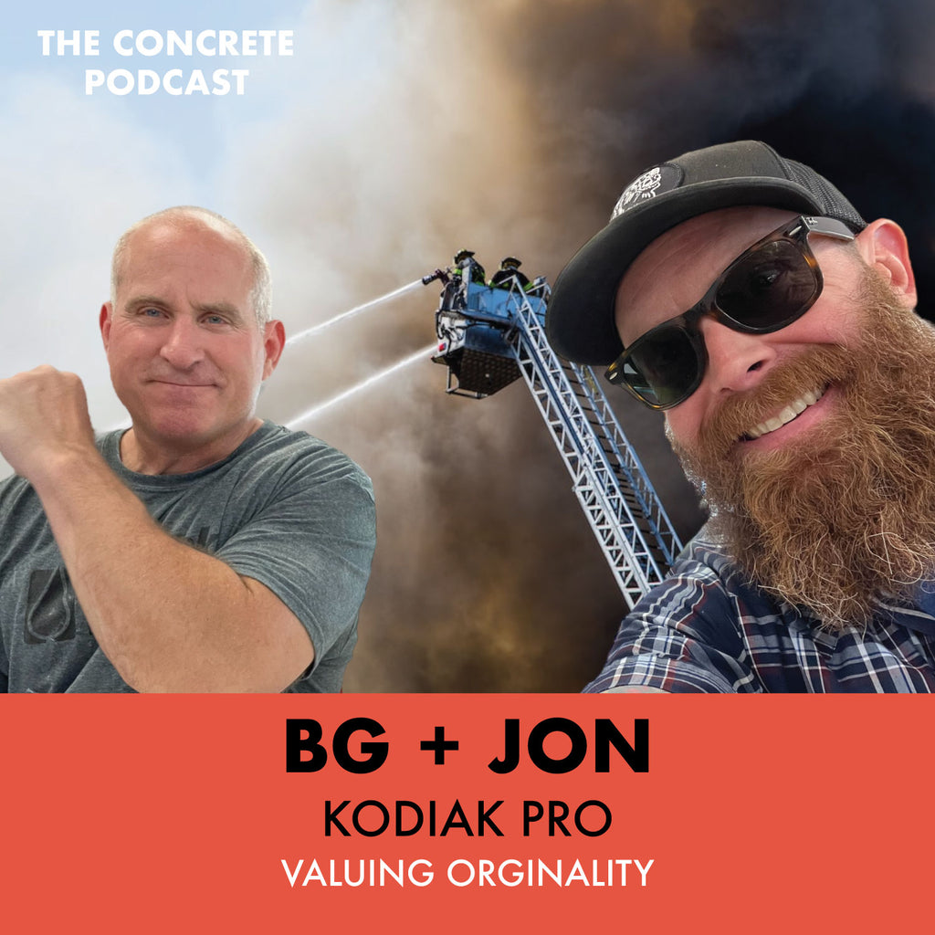 BG + Jon - Valuing Originality, Urethane Coatings, and Concrete Hoedowns in The Holler